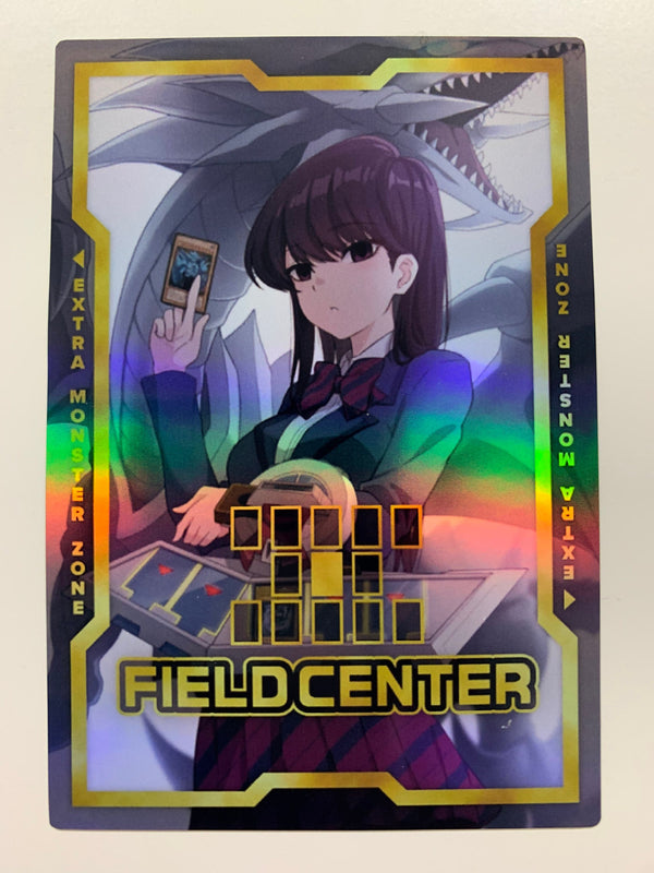 Shy Anime Waifu Blue Eyes | Super Rare | Field Center