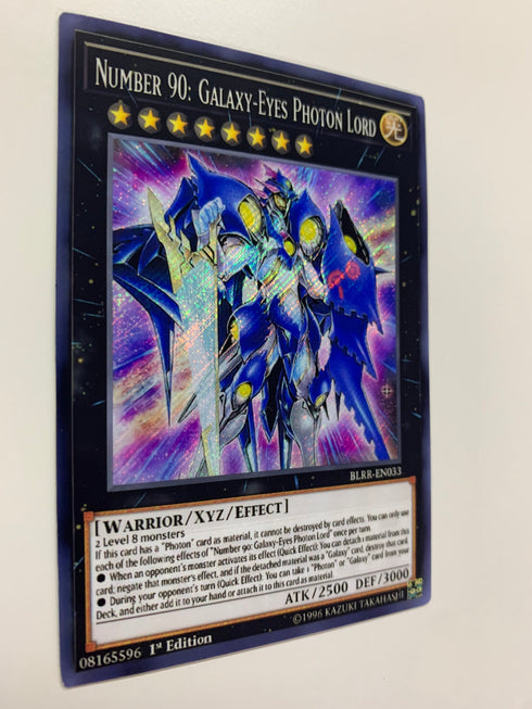 Number 90: Galaxy-Eyes Photon Lord | Secret Rare | Orica PROXY