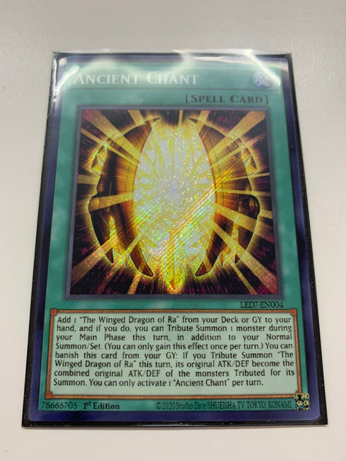 Ancient Chant | Secret Rare | Orica PROXY