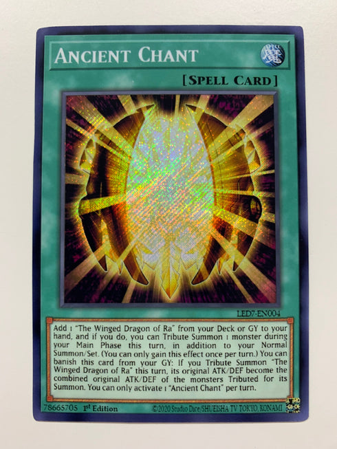 Ancient Chant | Secret Rare | Orica PROXY
