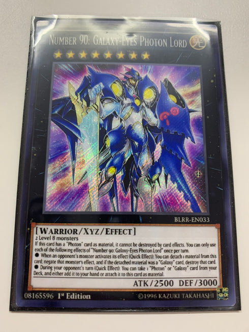 Number 90: Galaxy-Eyes Photon Lord | Secret Rare | Orica PROXY
