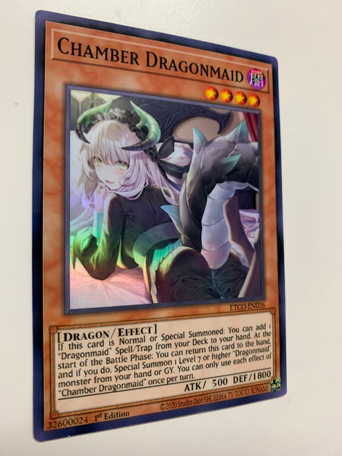 Chamber Dragonmaid (Custom Art) | Super Rare | Orica PROXY