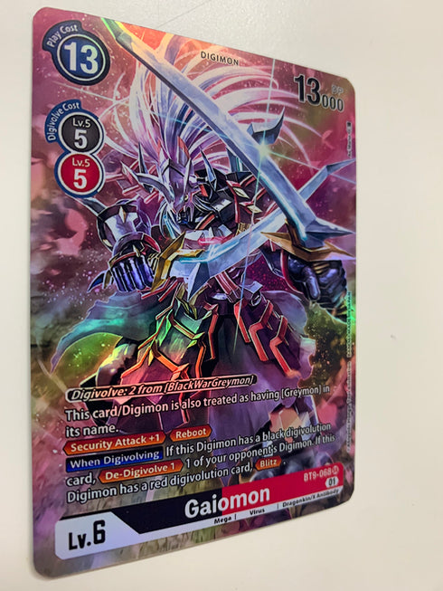 Gaiomon BT9-068 (Alternate Art) | FULL HOLO | Orica PROXY