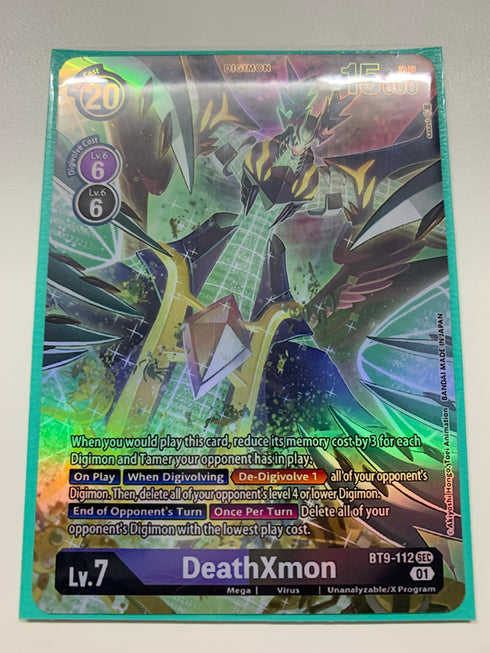 DeathXmon BT9-112 (Alternate Art) | FULL HOLO | Orica PROXY