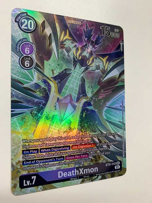 DeathXmon BT9-112 (Alternate Art) | FULL HOLO | Orica PROXY