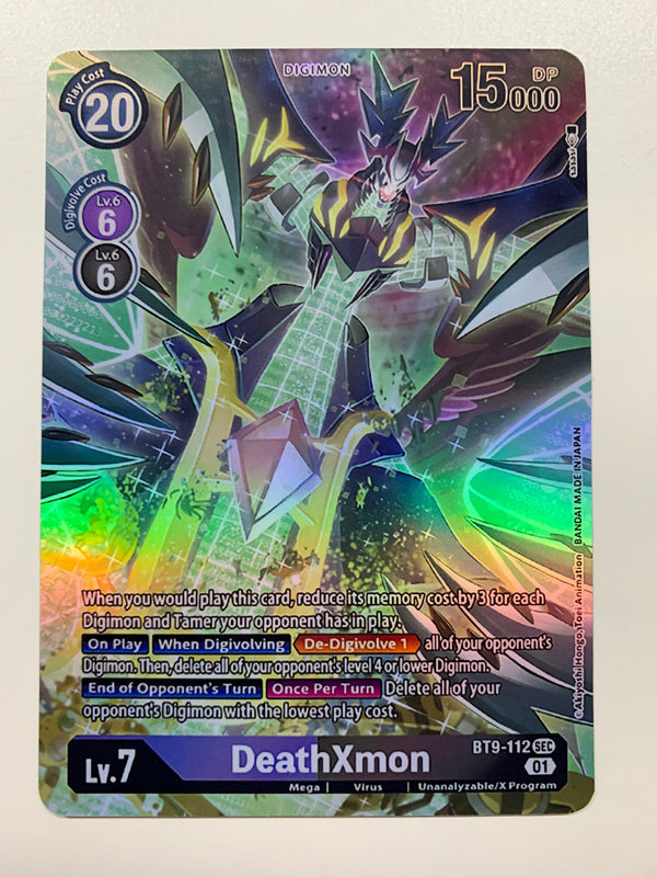 DeathXmon BT9-112 (Alternate Art) | FULL HOLO | Orica PROXY