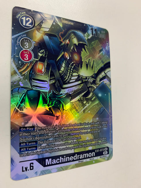 Machinedramon EX1-073 (Alternate Art) | FULL HOLO | Orica PROXY