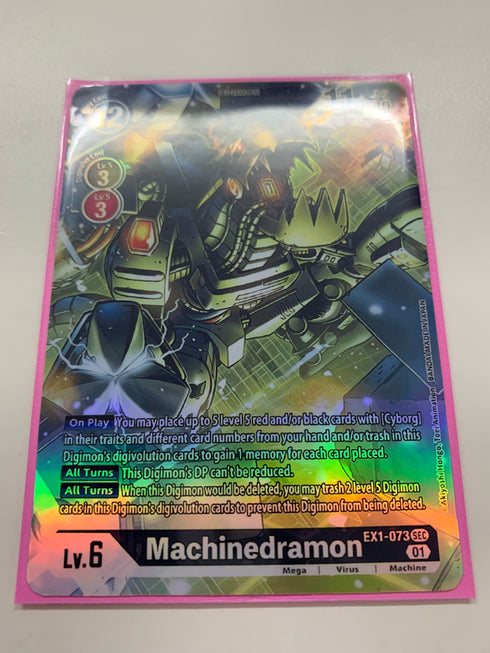 Machinedramon EX1-073 (Alternate Art) | FULL HOLO | Orica PROXY