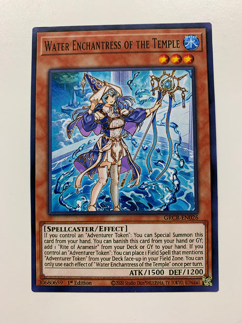 Water Enchantress of the Temple | Super Rare | Orica PROXY