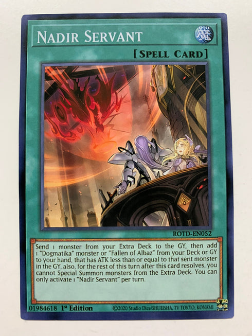 Nadir Servant | Secret Rare | Orica PROXY
