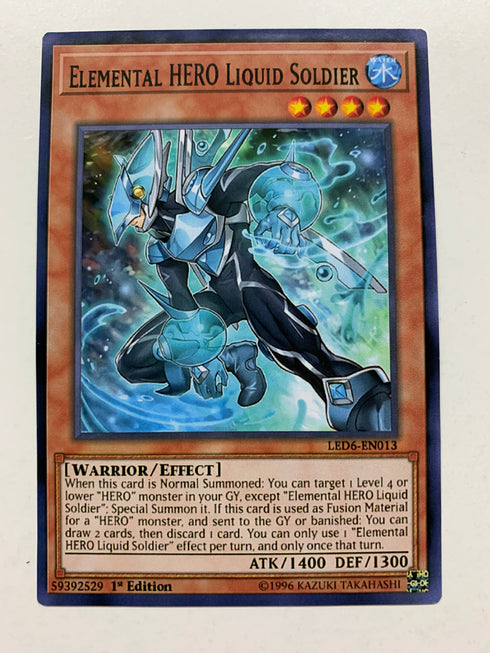Elemental HERO Liquid Soldier | Super Rare | Orica PROXY