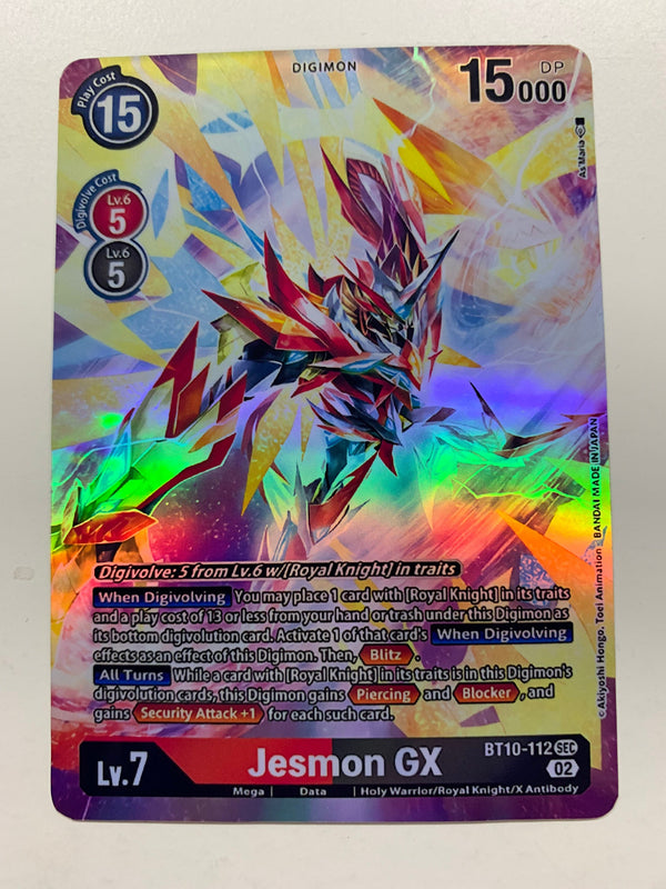 Jesmon Gx BT10-112 (Alternate Art) | FULL HOLO | Orica PROXY
