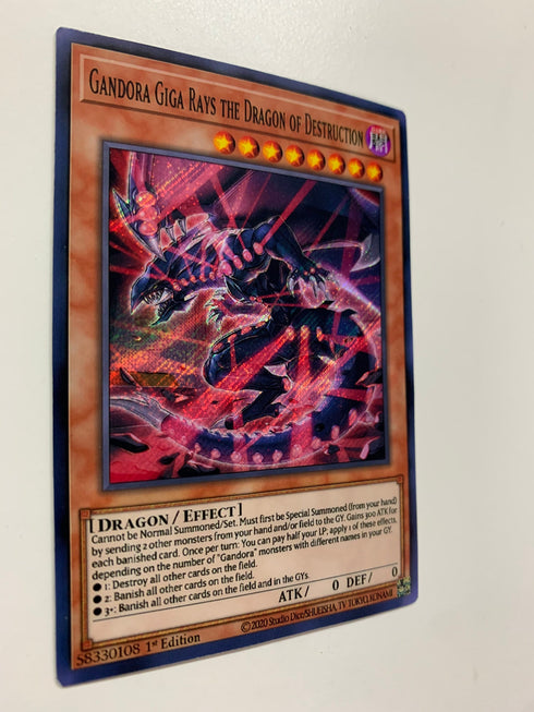 Gandora Giga Rays the Dragon of Destruction | Secret Rare | Orica PROXY