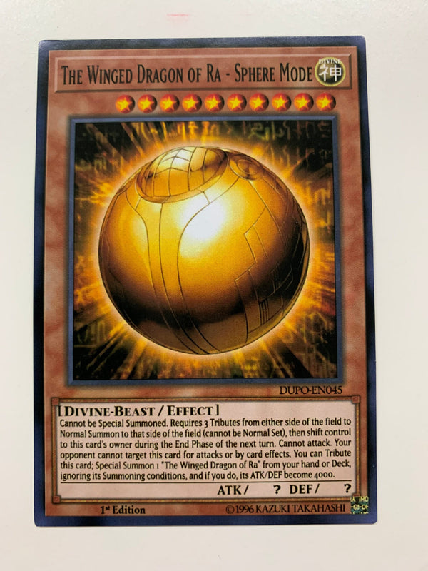 The Winged Dragon of Ra - Sphere Mode | Super Rare | Orica PROXY
