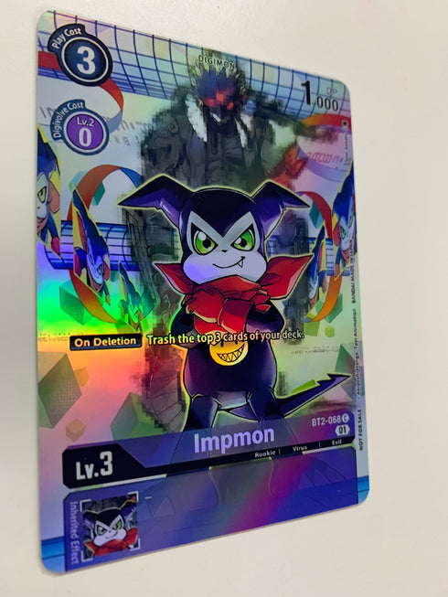 Impmon BT2-068 (Alternate Art) | FULL HOLO | Orica PROXY