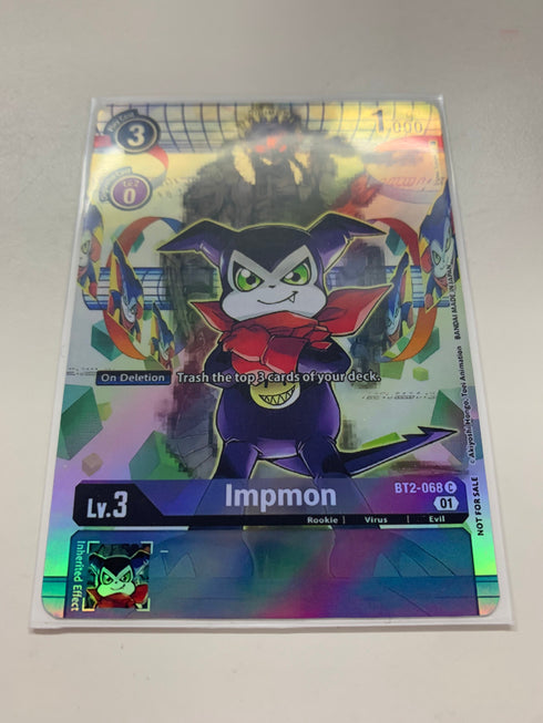 Impmon BT2-068 (Alternate Art) | FULL HOLO | Orica PROXY