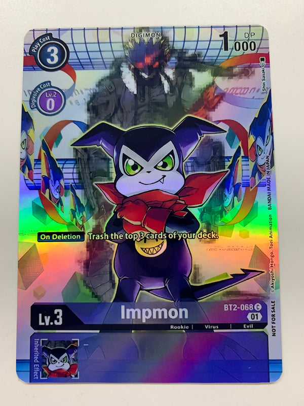 Impmon BT2-068 (Alternate Art) | FULL HOLO | Orica PROXY