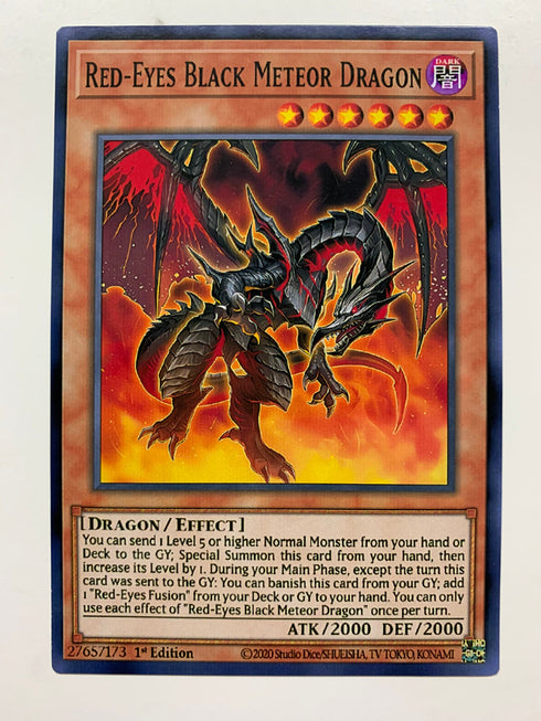 Red-Eyes Black Meteor Dragon | Secret Rare | Orica PROXY