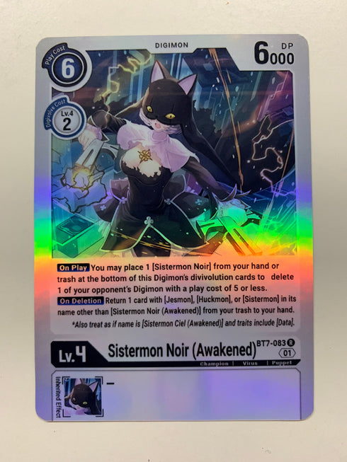 Sistermon Noir (Awakened) BT7-083 | FULL HOLO | Orica PROXY