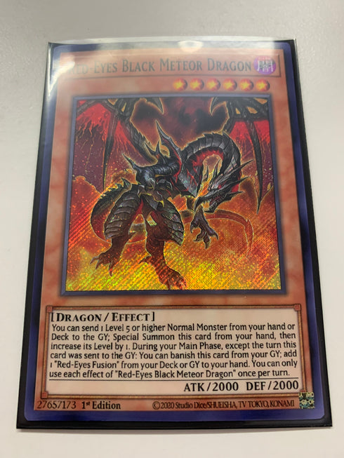 Red-Eyes Black Meteor Dragon | Secret Rare | Orica PROXY