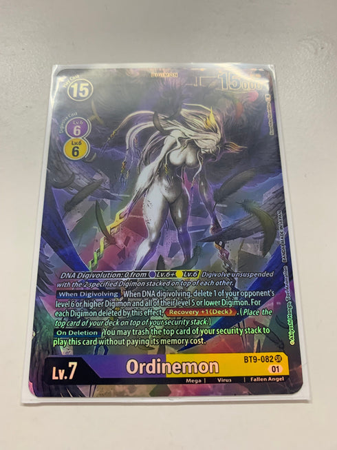 Ordinemon BT9-082 (Alternate Art) | FULL HOLO | Orica PROXY