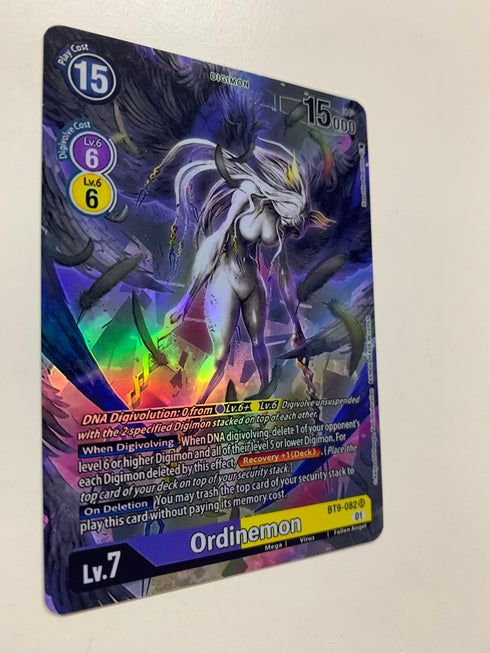 Ordinemon BT9-082 (Alternate Art) | FULL HOLO | Orica PROXY