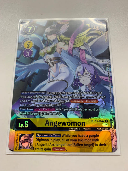 Angewomon BT11-042 (Alternate Art) | FULL HOLO | Orica PROXY
