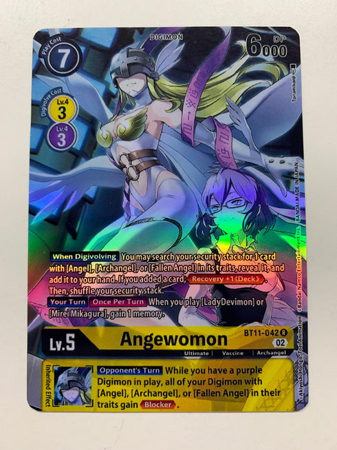 Angewomon BT11-042 (Alternate Art) | FULL HOLO | Orica PROXY