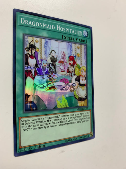 Dragonmaid Hospitality (Alternate Art) | Super Rare | Orica PROXY