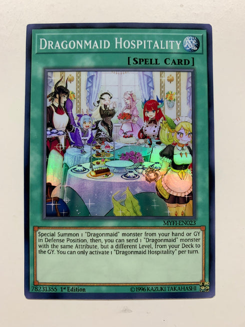 Dragonmaid Hospitality (Alternate Art) | Super Rare | Orica PROXY