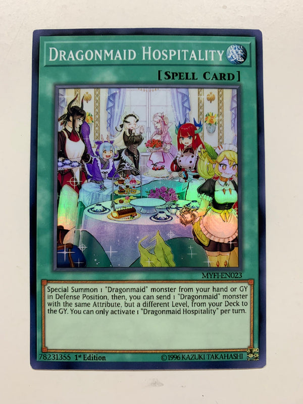 Dragonmaid Hospitality (Alternate Art) | Super Rare | Orica PROXY