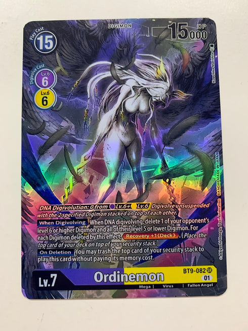 Ordinemon BT9-082 (Alternate Art) | FULL HOLO | Orica PROXY