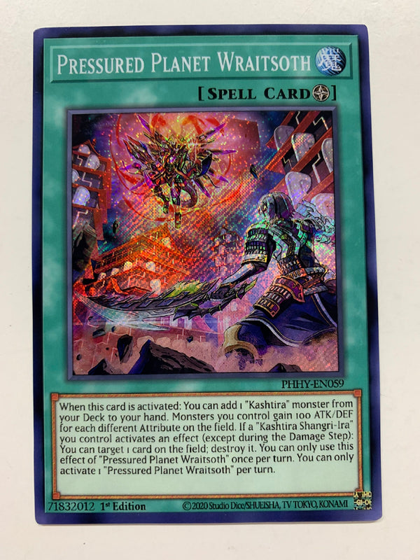 Pressured Planet Wraitsoth | Secret Rare | Orica PROXY