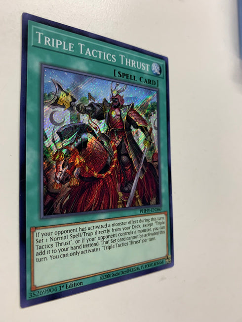 Triple Tactics Thrust | Secret Rare | Orica PROXY