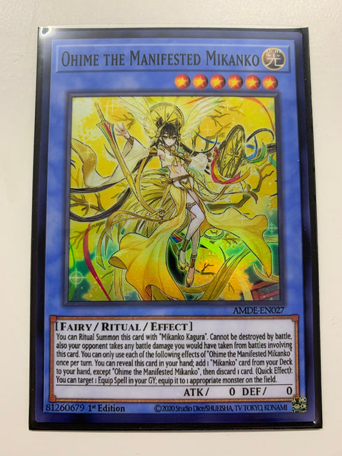 Ohime the Manifested Mikanko | Super Rare | Orica PROXY