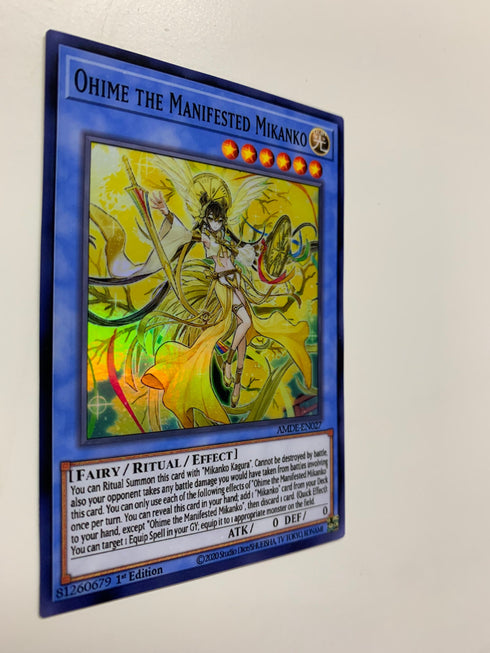 Ohime the Manifested Mikanko | Super Rare | Orica PROXY