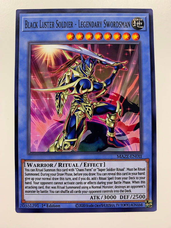 Black Luster Soldier - Legendary Swordsman | Super Rare | Orica PROXY