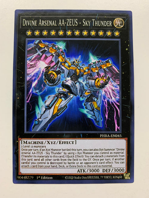 Divine Arsenal AA-ZEUS - Sky Thunder | Secret Rare | Orica PROXY