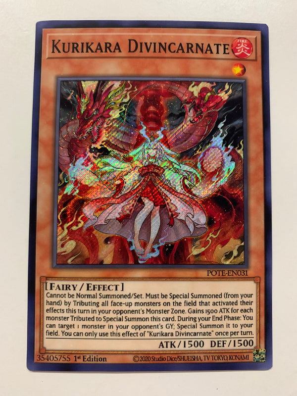 Kurikara Divincarnate | Secret Rare | Orica PROXY