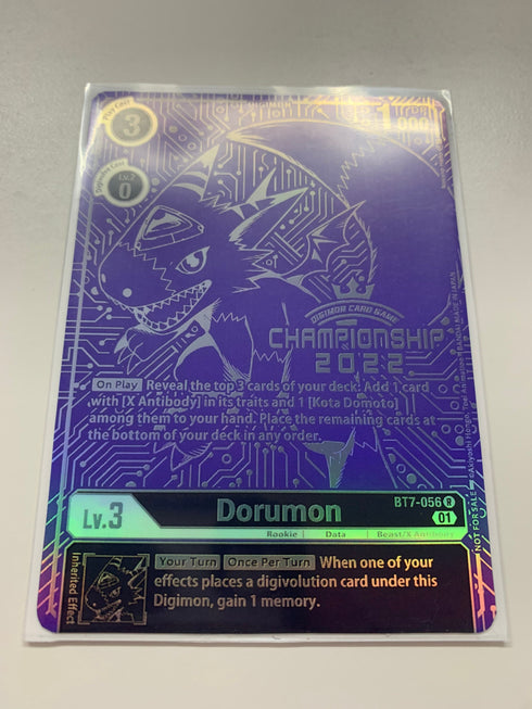 Dorumon BT7-056 (Alternate Art) | FULL HOLO | Orica PROXY