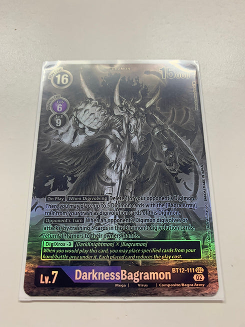 DarknessBagramon BT12-111 (Alternate Art) | FULL HOLO | Orica PROXY