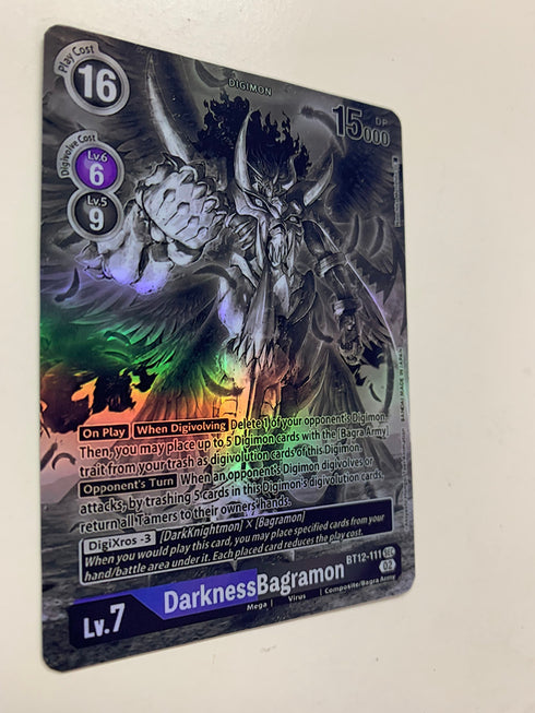 DarknessBagramon BT12-111 (Alternate Art) | FULL HOLO | Orica PROXY