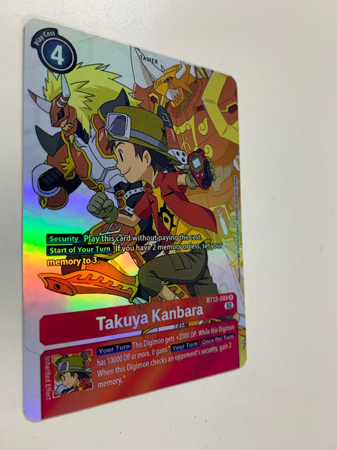 Takuya Kanbara BT12-088 (Alternate Art) | FULL HOLO | Orica PROXY
