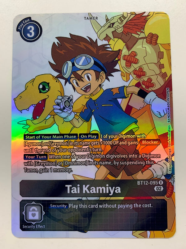 Tai Kamiya BT12-095 (Alternate Art) | FULL HOLO | Orica PROXY