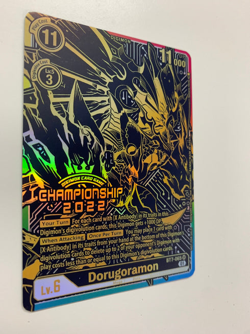 Dorugoramon BT7-065 (Alternate Art) | FULL HOLO | Orica PROXY