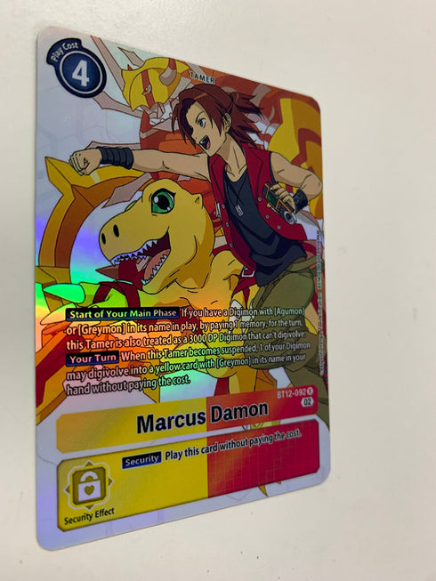 Marcus Damon BT12-092 (Alternate Art) | FULL HOLO | Orica PROXY