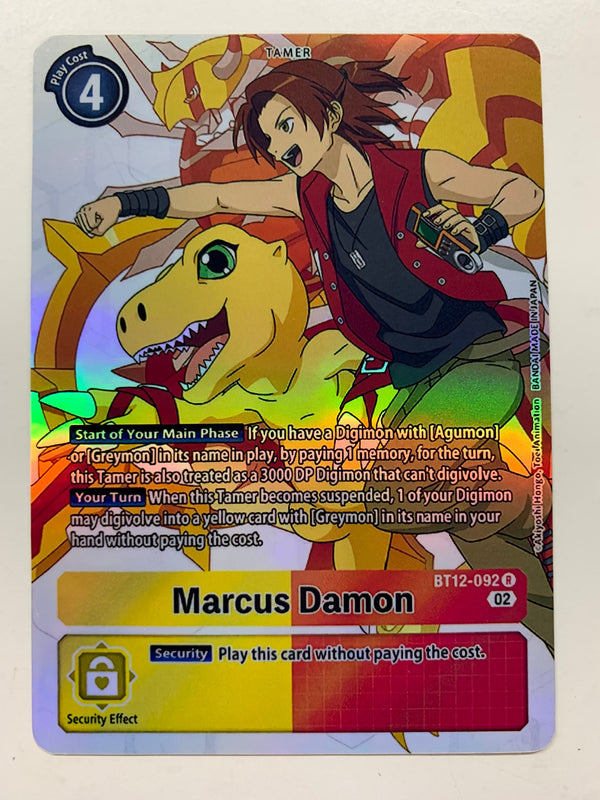 Marcus Damon BT12-092 (Alternate Art) | FULL HOLO | Orica PROXY