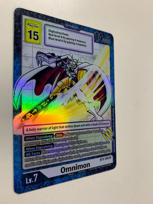 Omnimon BT5-086 (Alternate Art) | FULL HOLO | Orica PROXY