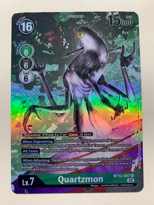 Quartzmon BT12-057 (Alternate Art) | FULL HOLO | Orica PROXY