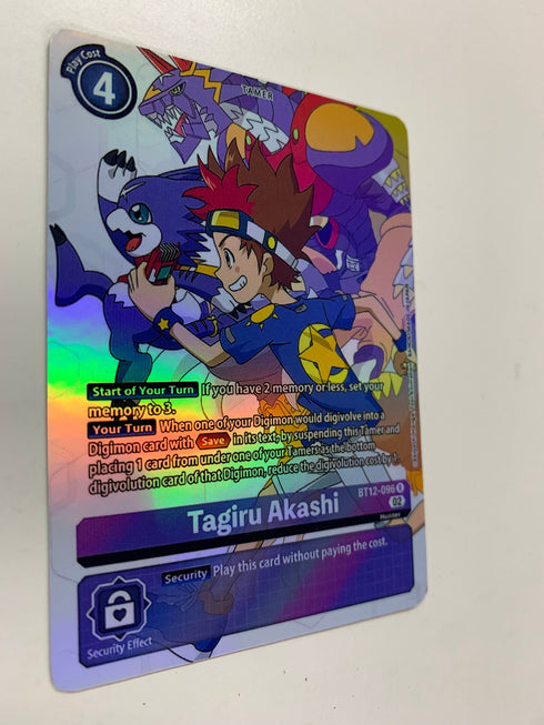 Tagiru Akashi BT12-096 (Alternate Art) | FULL HOLO | Orica PROXY